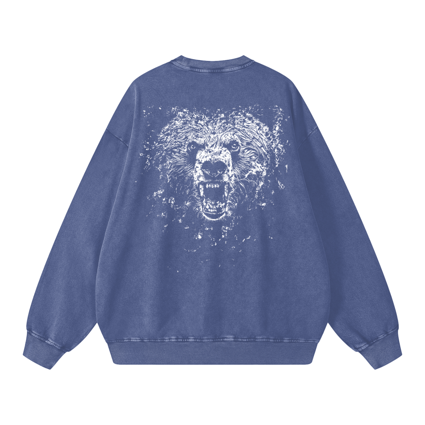 Acid Wash Oversize Sweatshirt - 360 GSM