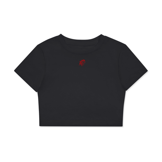 Women's Fitted Crop Tee | Bodycon T-Shirt