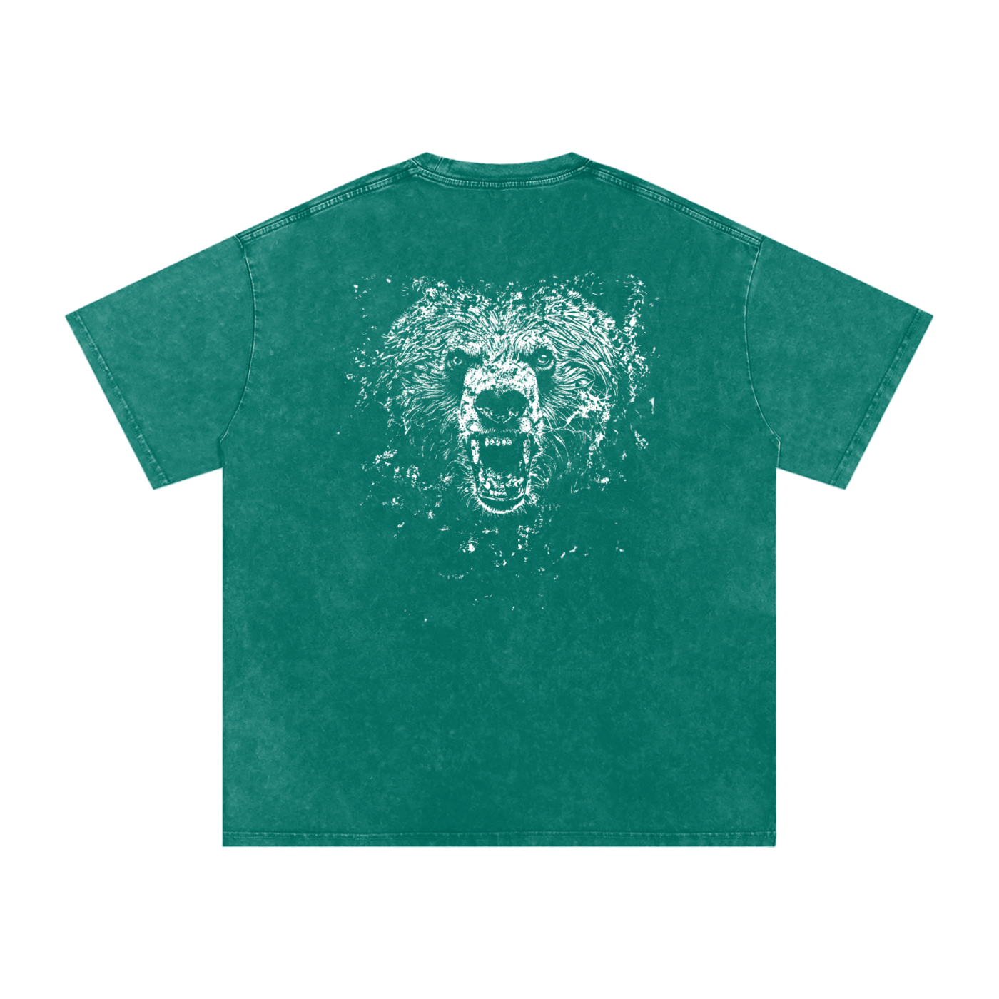 BEAST Acid Wash Oversize T-Shirt