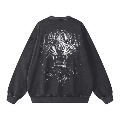 Acid Wash Oversize Sweatshirt - 360 GSM