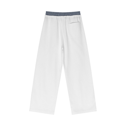 Plaid Waist Sweatpants