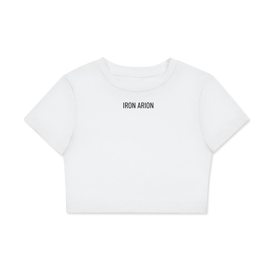 Women's Fitted Crop Tee | Bodycon T-Shirt