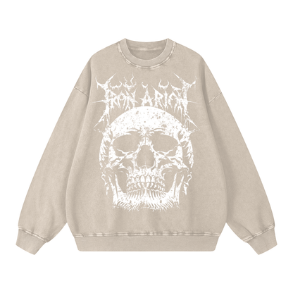 Acid Wash Oversize Sweatshirt - 360 GSM