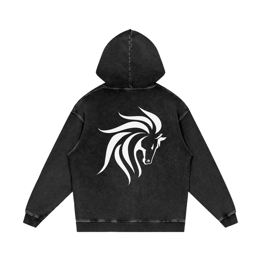 Acid Wash Oversize Hoodie - 420 GSM