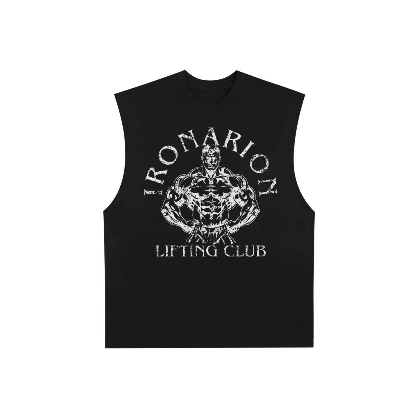Raw Edge Cotton Tank Top