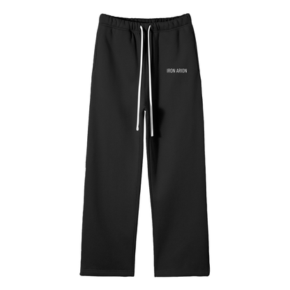 Streetwear Fleece Straight Leg Sweatpants