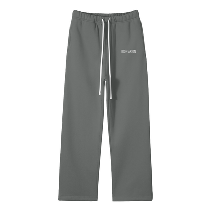 Streetwear Fleece Straight Leg Sweatpants
