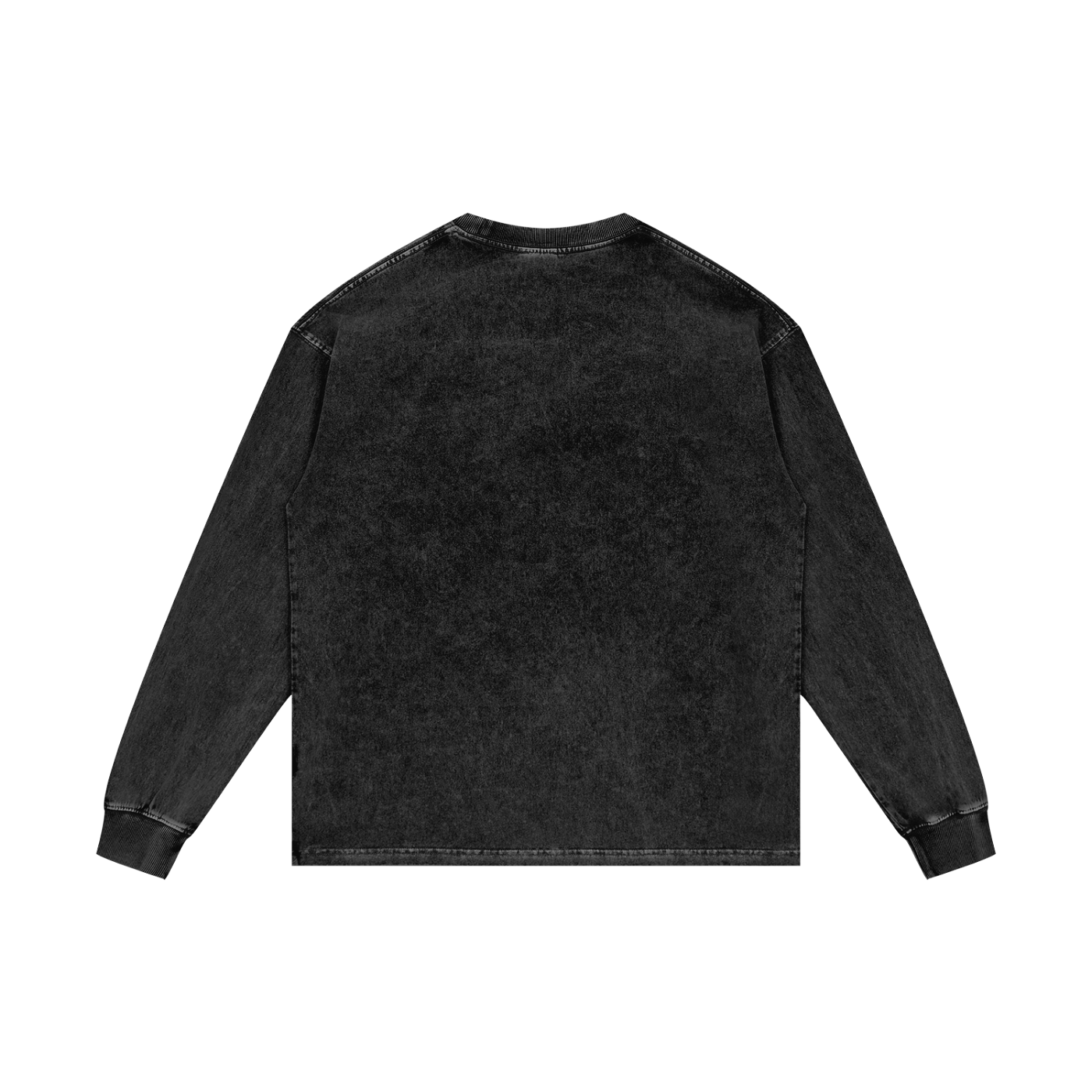 Acid Wash Oversize Long Sleeve