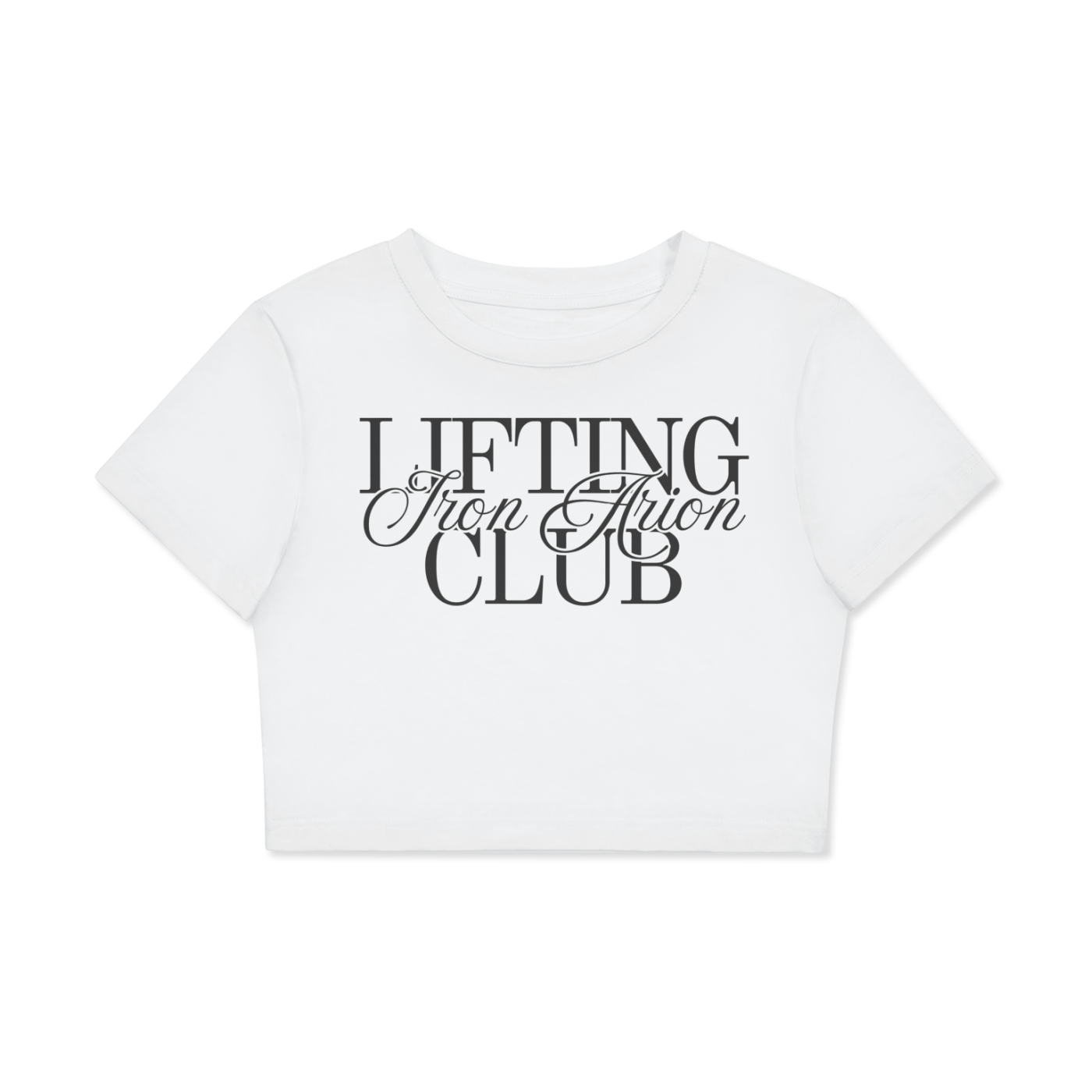 Women's Fitted Crop Tee