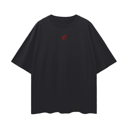"DIVINE" Oversize Deep Drop Shoulder Tee