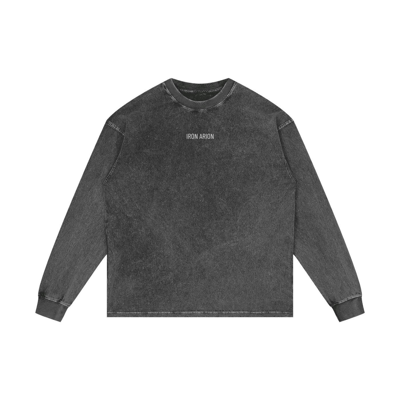 Acid Wash Oversize Long Sleeve
