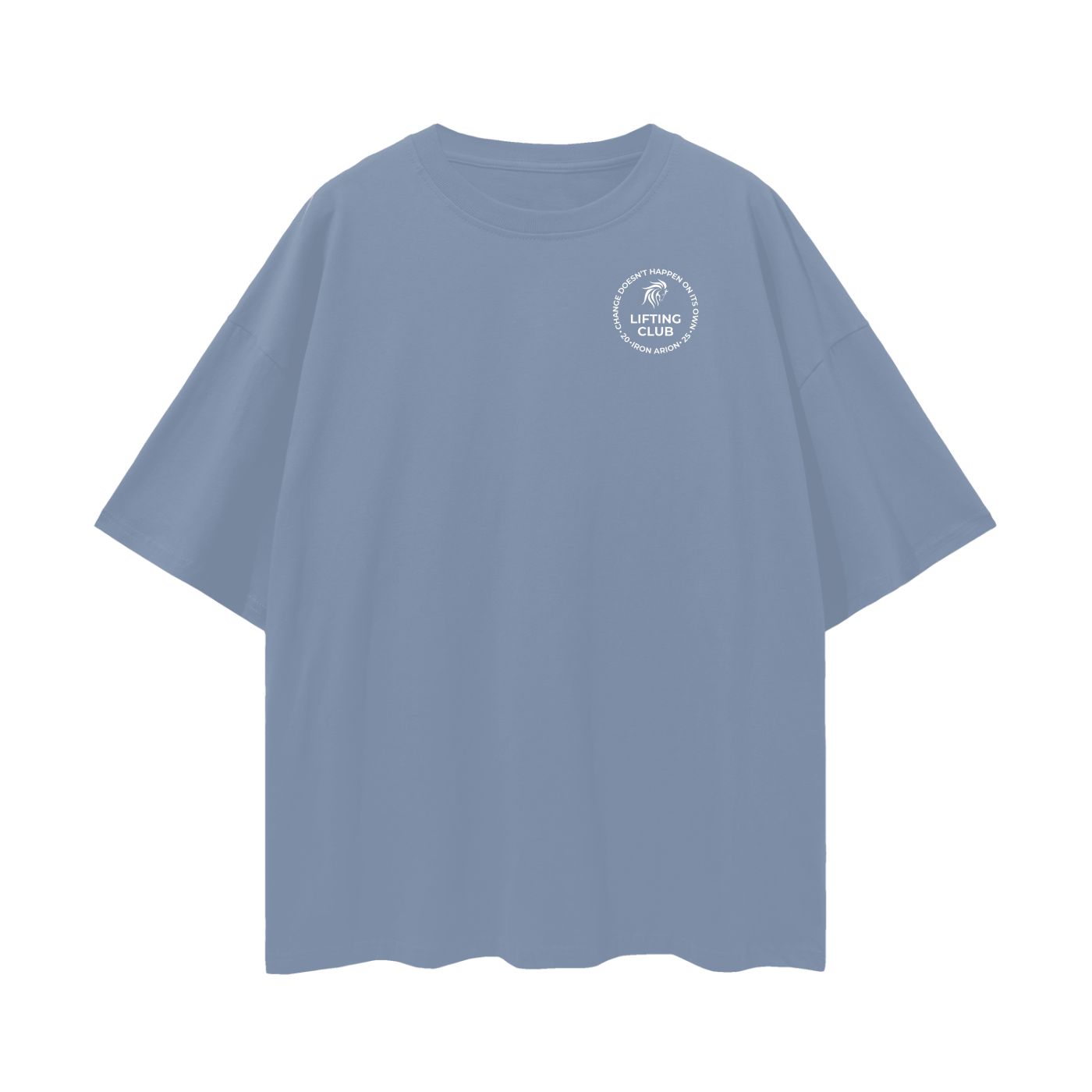 Oversize Deep Drop Shoulder Tee