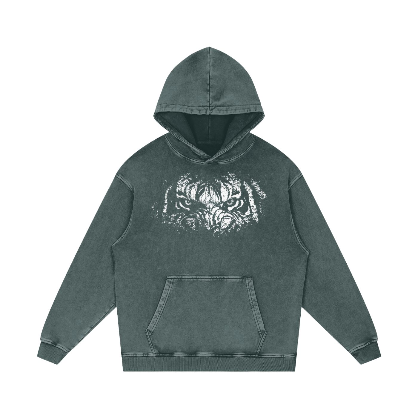 BEAST Acid Wash Oversize Hoodie - 420 GSM