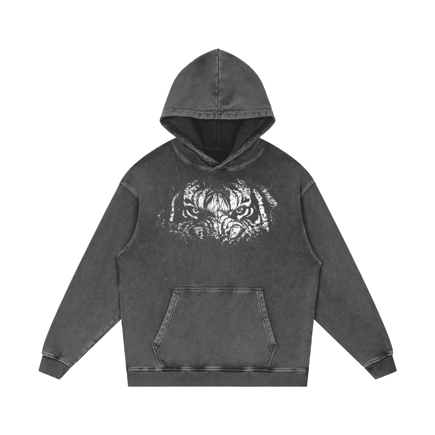 BEAST Acid Wash Oversize Hoodie - 420 GSM