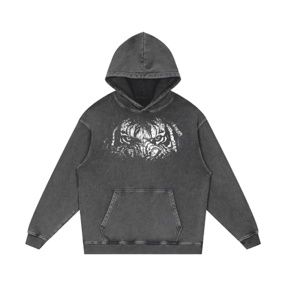 BEAST Acid Wash Oversize Hoodie - 420 GSM