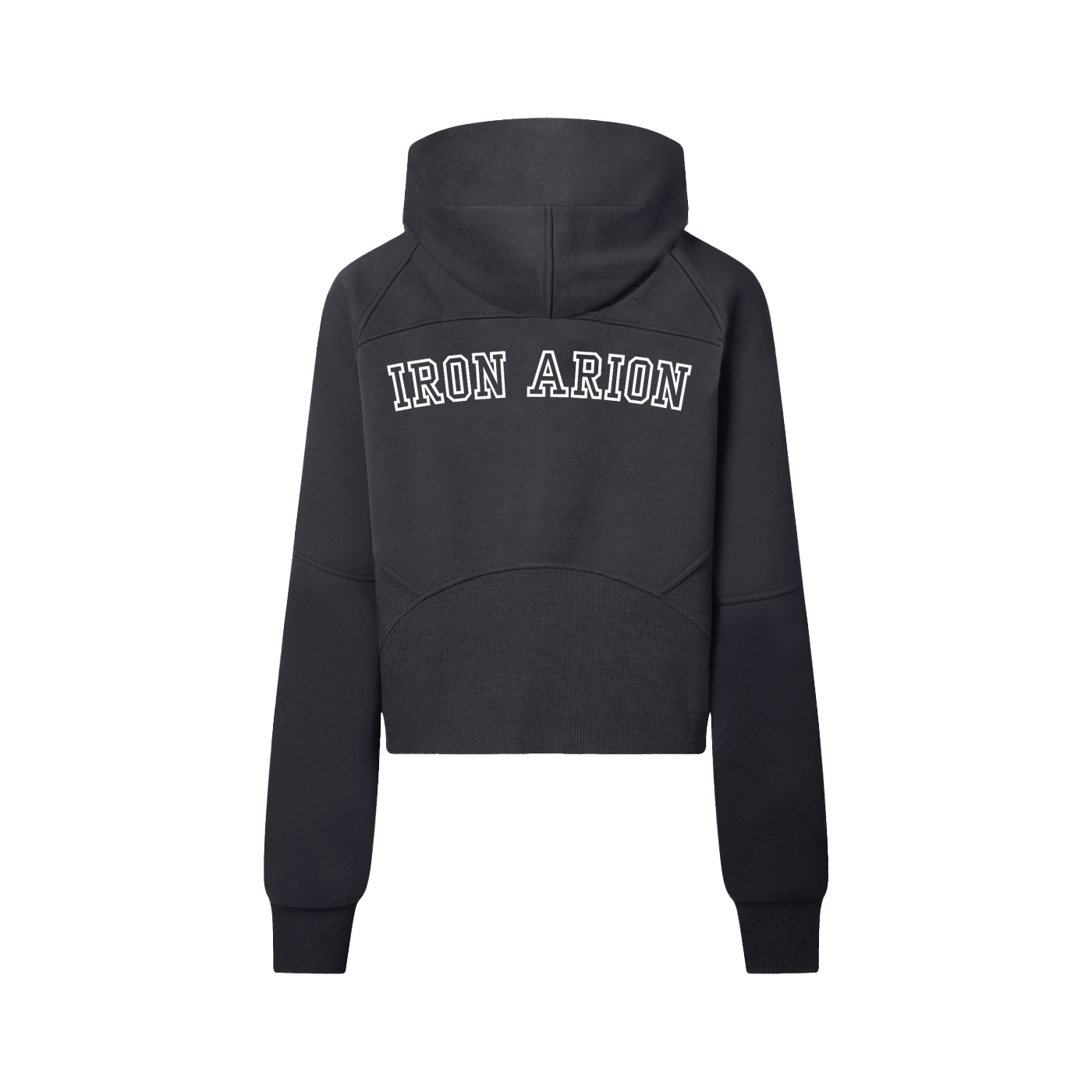 Cropped Half-Zip Hoodie