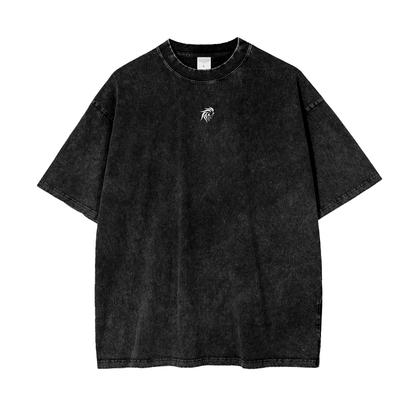 "DIVINE" Oversize Snow Washed T-Shirt
