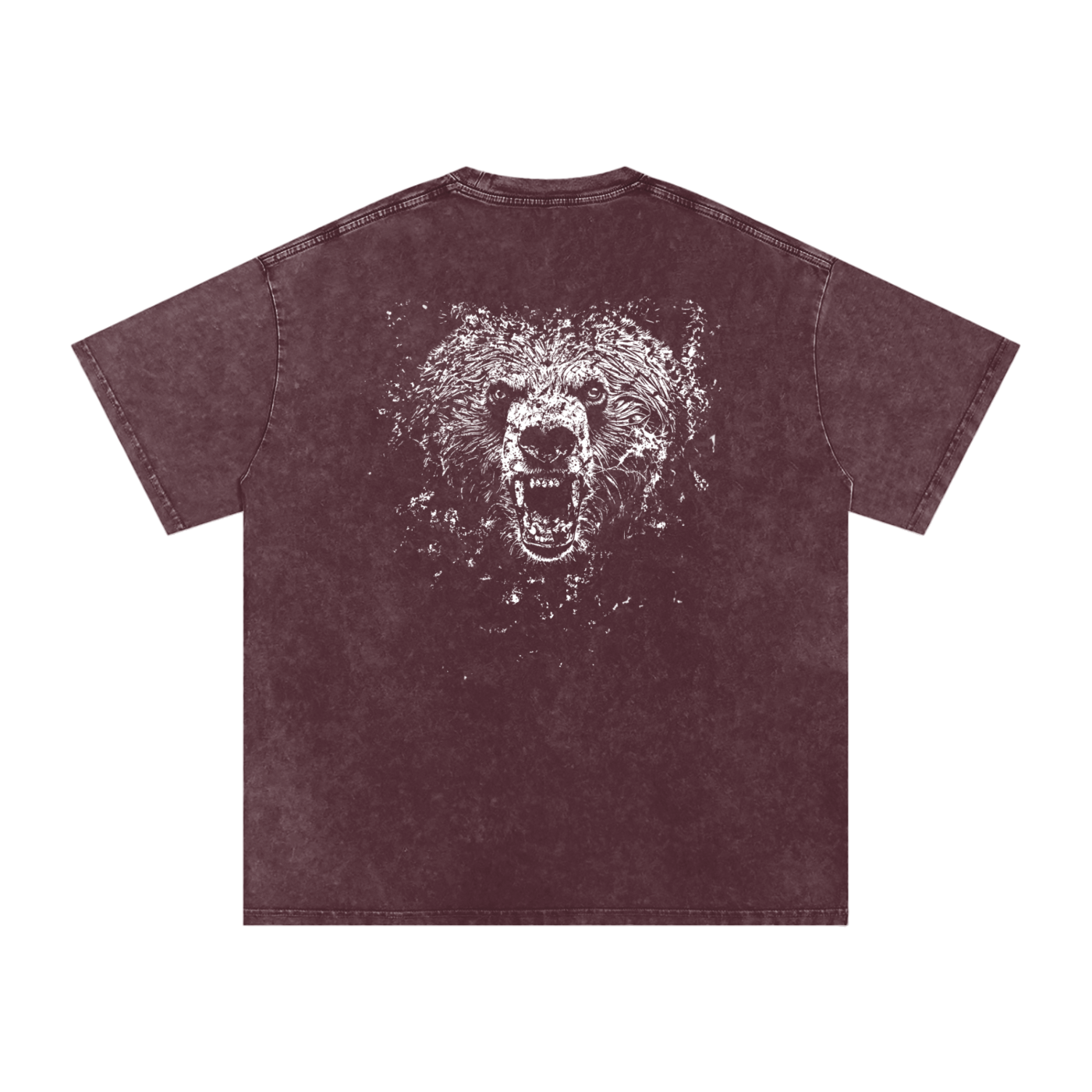 BEAST Acid Wash Oversize T-Shirt