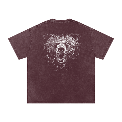 BEAST Acid Wash Oversize T-Shirt
