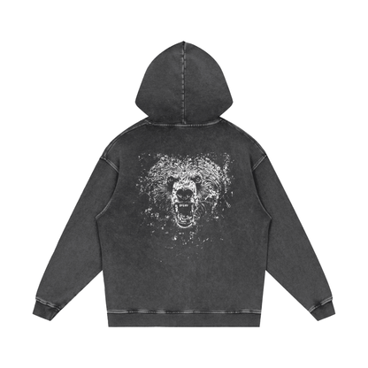 BEAST Acid Wash Oversize Hoodie - 420 GSM