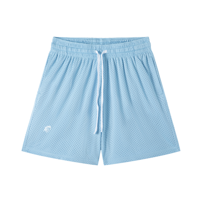 Mesh Drawstring Shorts