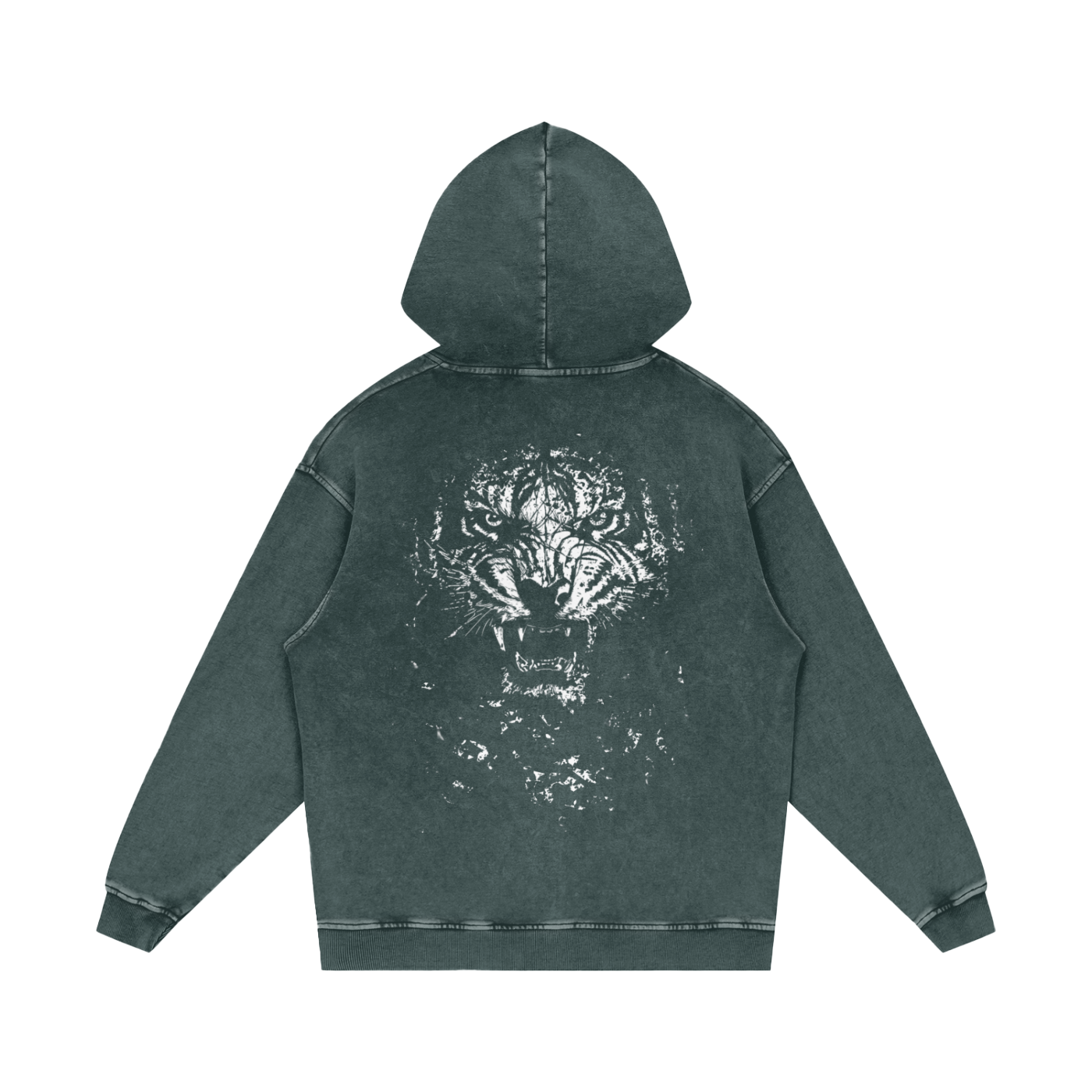 BEAST Acid Wash Oversize Hoodie - 420 GSM