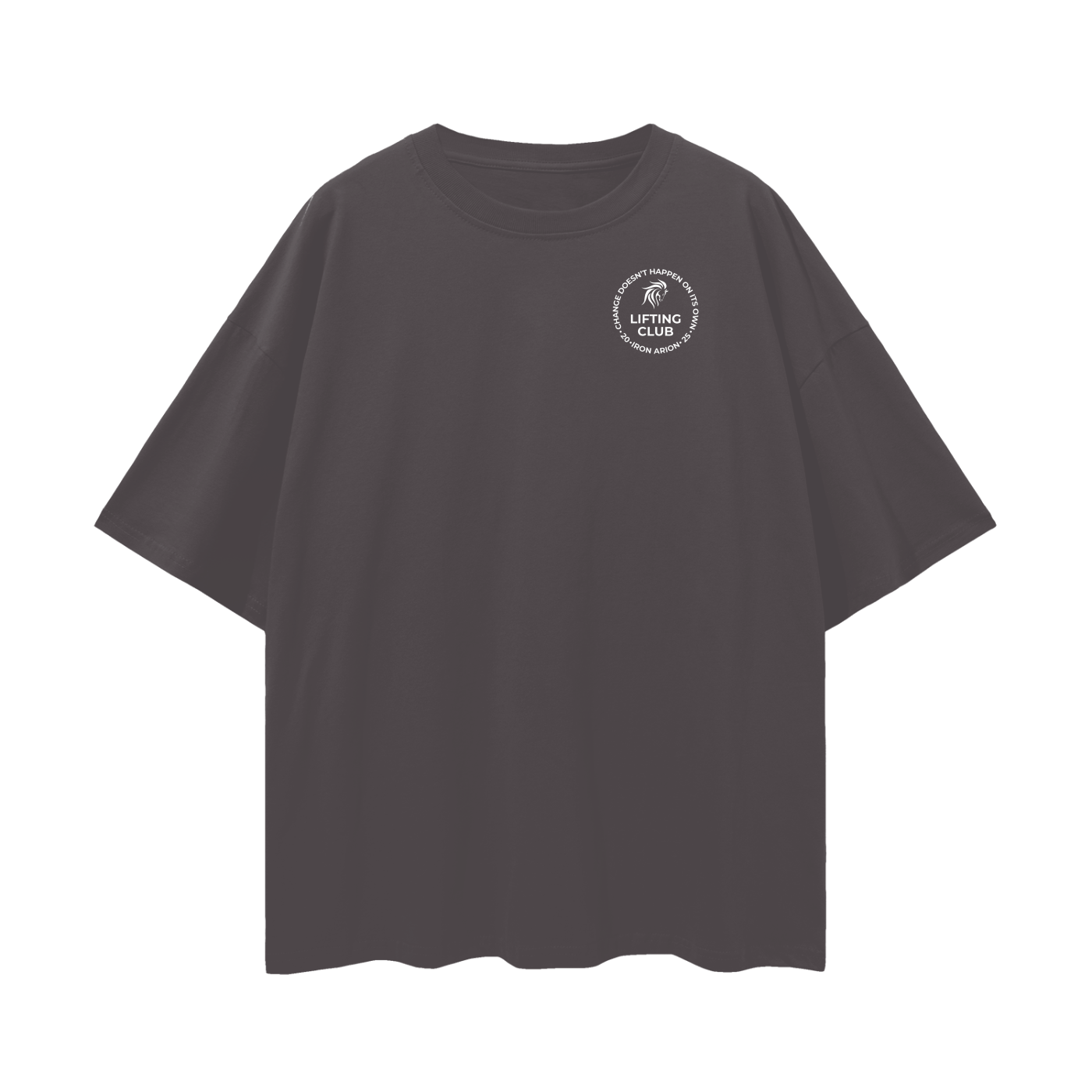 Oversize Deep Drop Shoulder Tee
