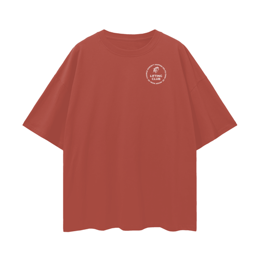 Oversize Deep Drop Shoulder Tee - 190 GSM