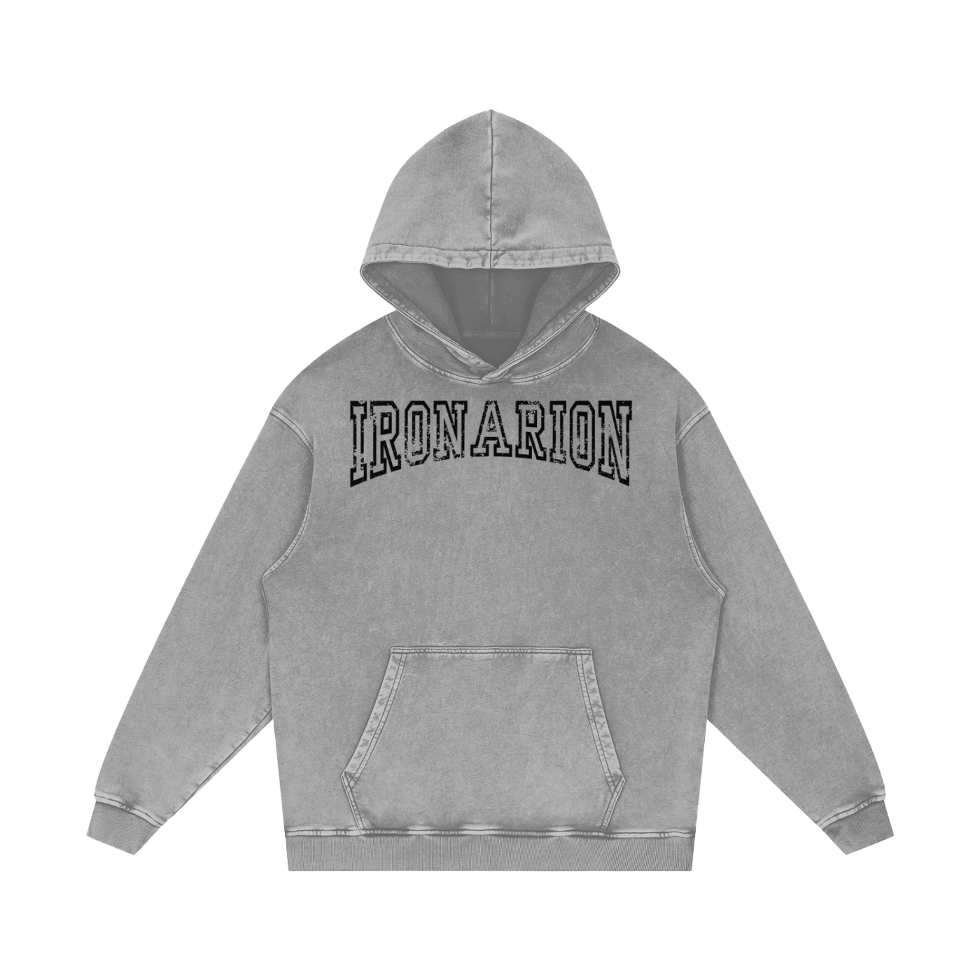Acid Wash Oversize Hoodie - 420 GSM
