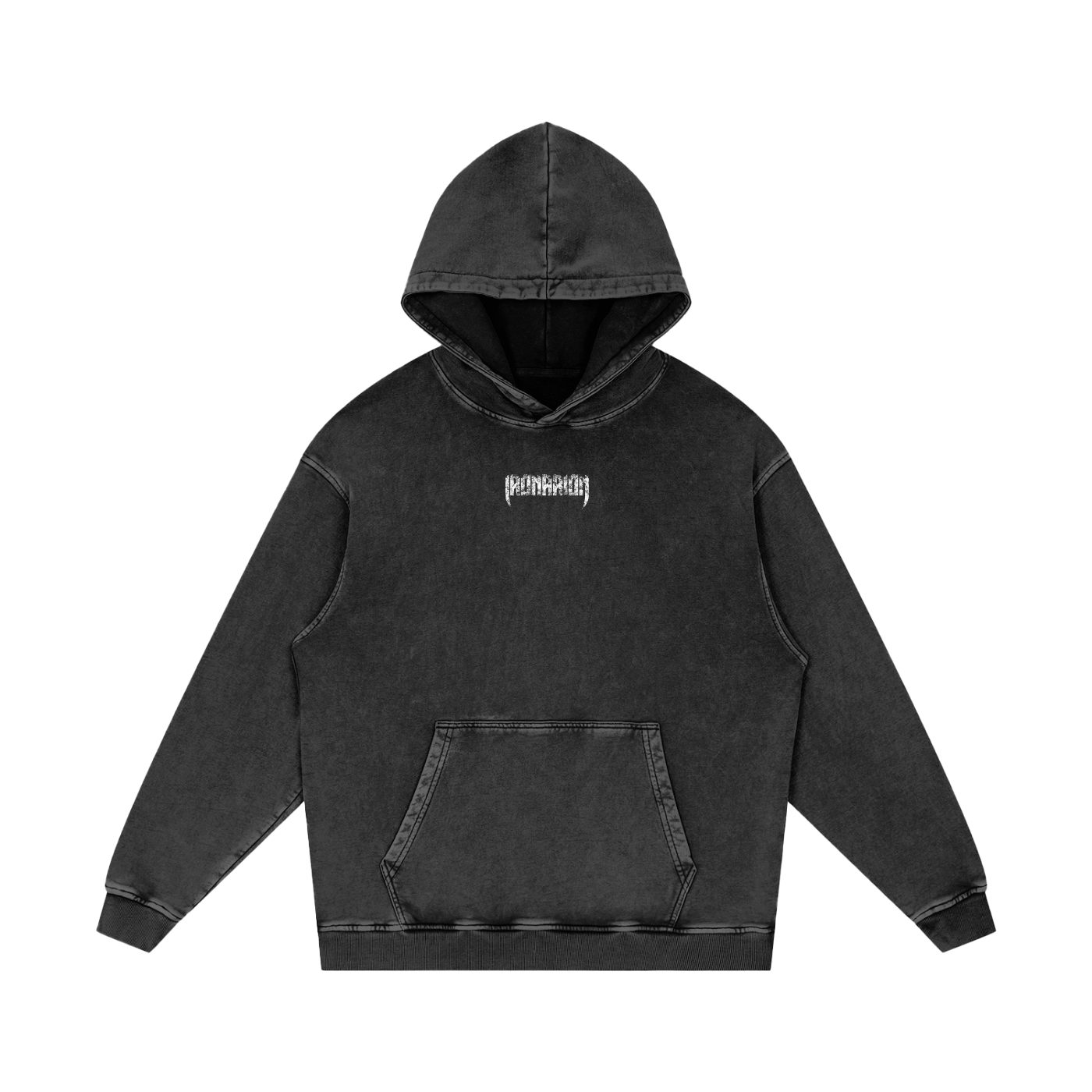 BEAST Acid Wash Oversize Hoodie - 420 GSM