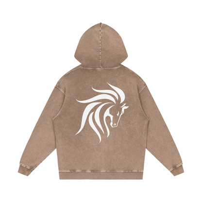 Acid Wash Oversize Hoodie - 420 GSM