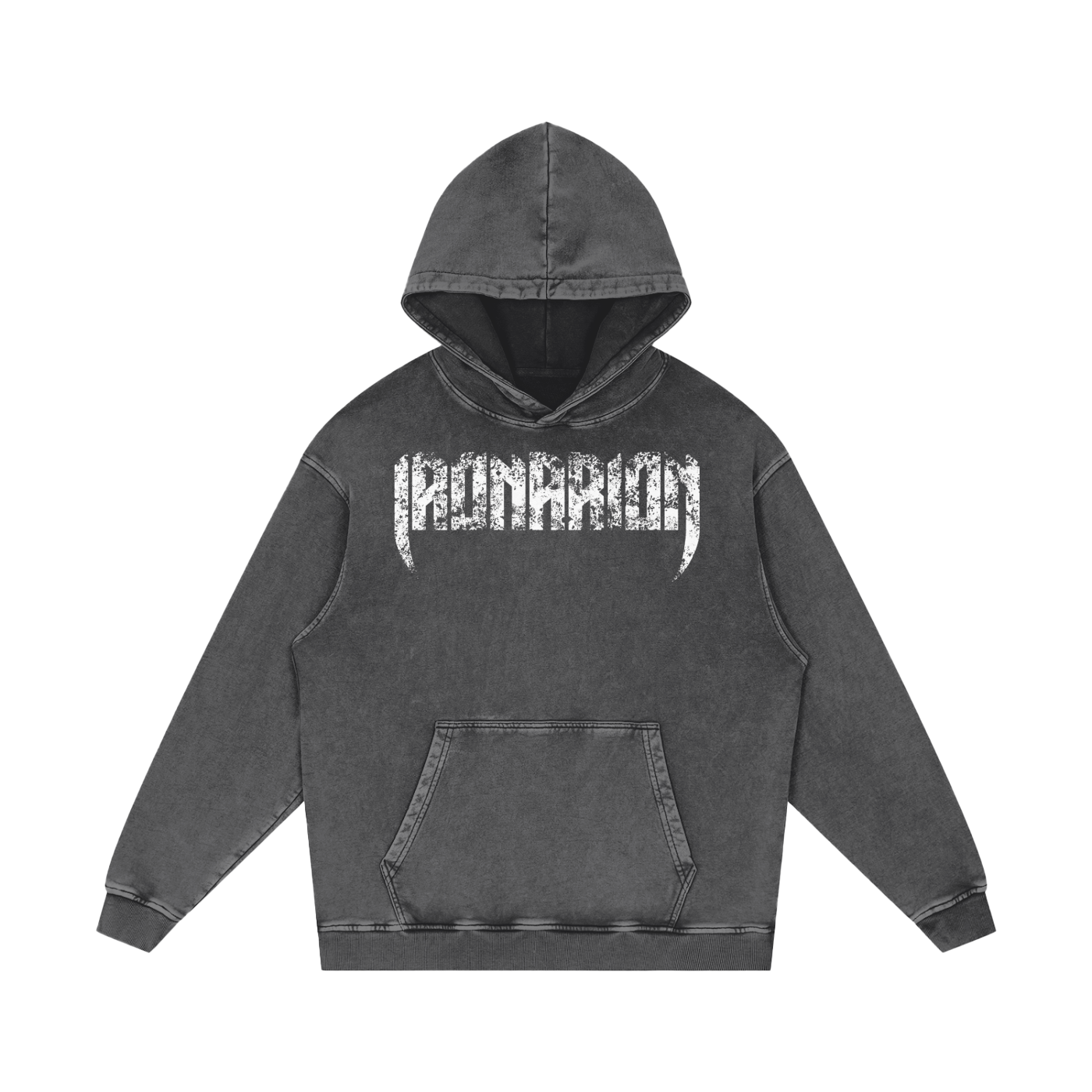 BEAST Acid Wash Oversize Hoodie - 420 GSM