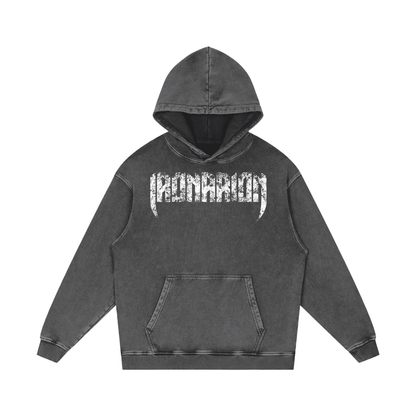 BEAST Acid Wash Oversize Hoodie - 420 GSM