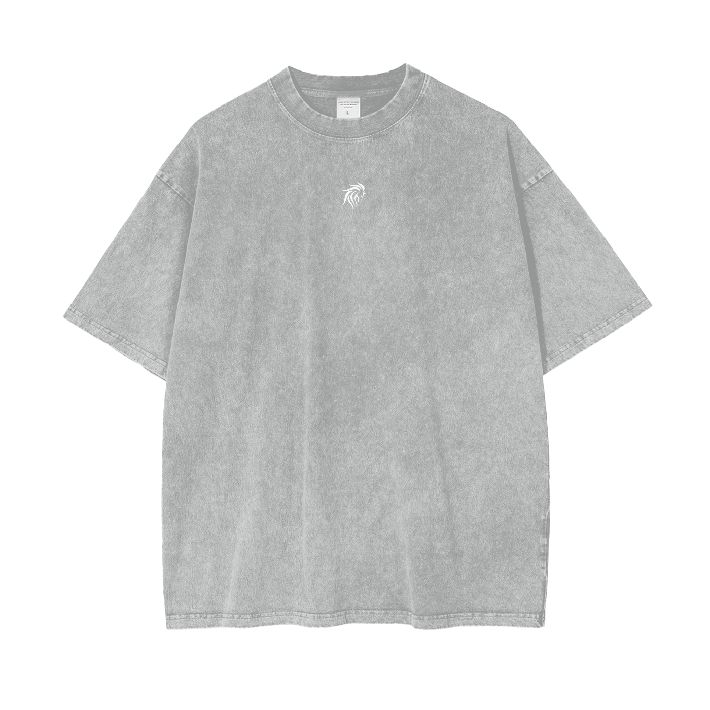 "DIVINE" Oversize Snow Washed T-Shirt