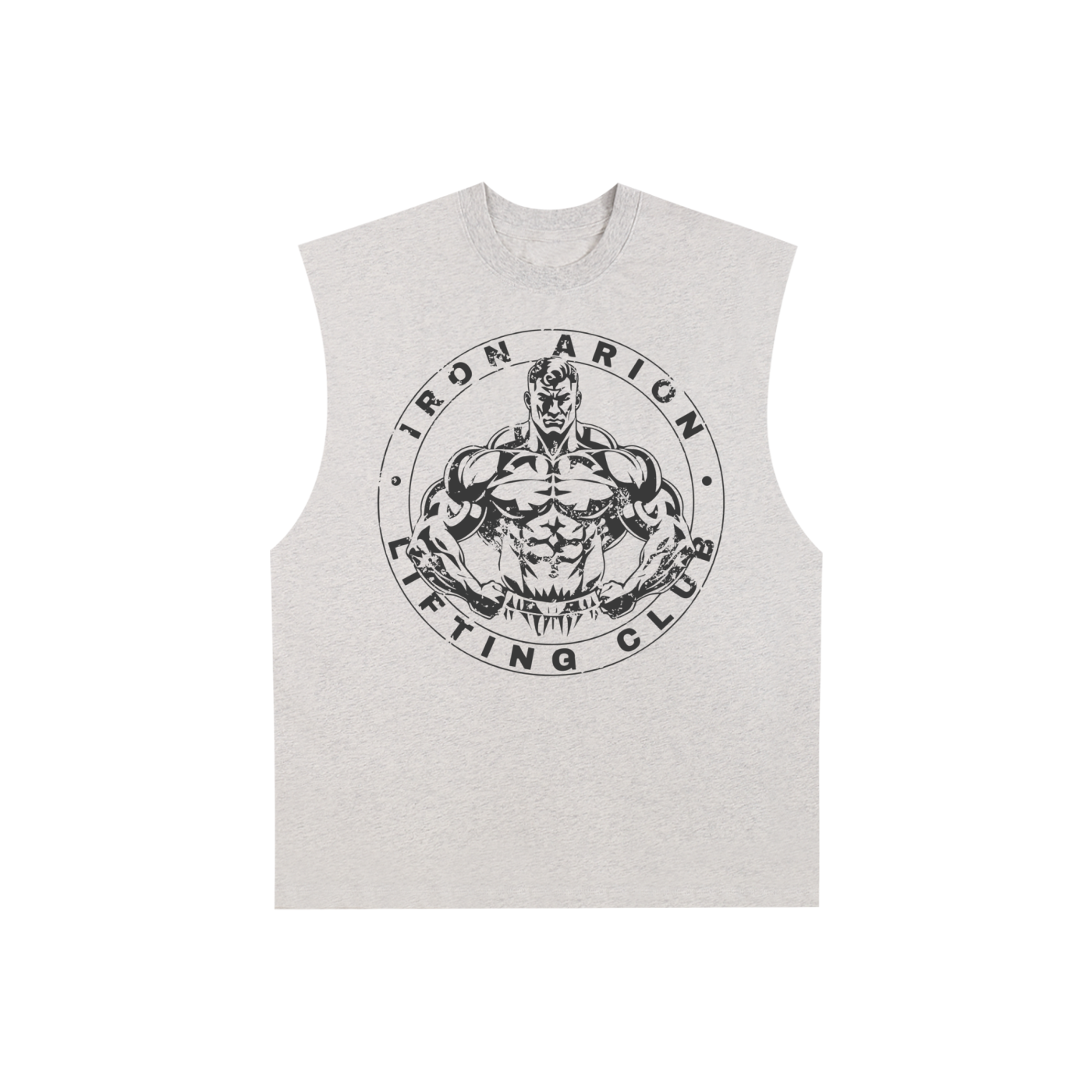 Raw Edge Cotton Tank Top