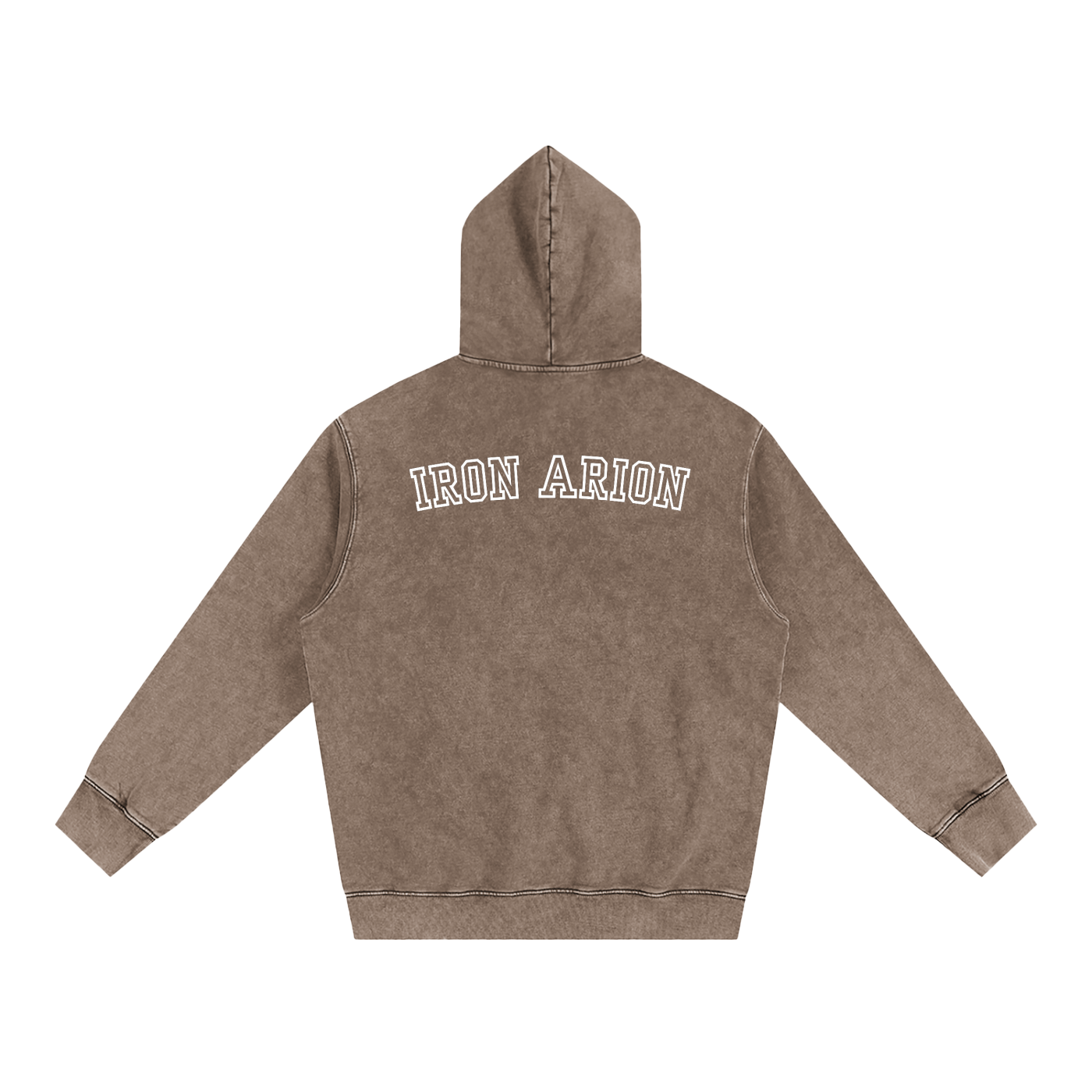 Heavyweight Pure Cotton Classic Snow Washed Hoodie