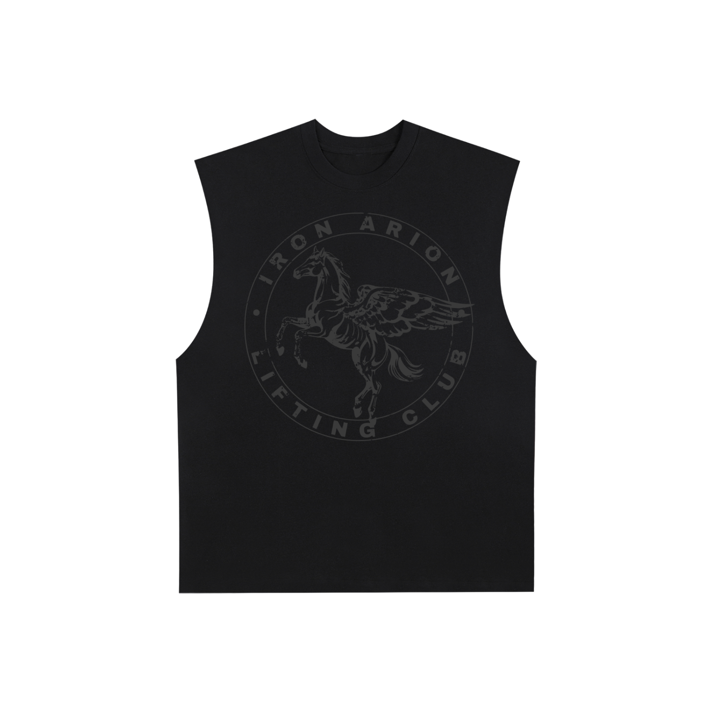 Raw Edge Cotton Tank Top